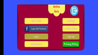 Online Quiz - Screenshot 1