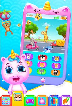 Unicorn preschool baby phone - Screenshot 1