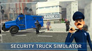 Security Truck Simulator: Bank - Screenshot 1