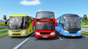 Highway Bus Simulator Bus Game - Screenshot 1