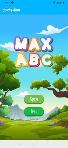 MAX ABC - Svenska - Screenshot 1