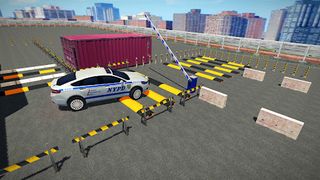 Police Parking Car Games Drive - Screenshot 1