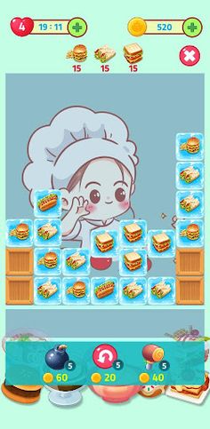 FOOD MATCH : 3 MATCH - Screenshot 4