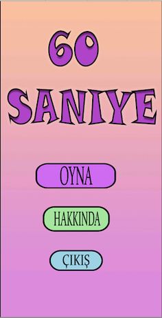 60 Saniye - Screenshot 1