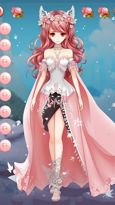 Anime Princess Dress Up - Screenshot 2