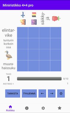 Miniristikko 4×4 pro - Screenshot 1
