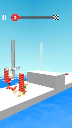 Ladder Stair Racing - Screenshot 1