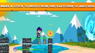 STICK MAN BRIDGE RUNNER - Screenshot 1