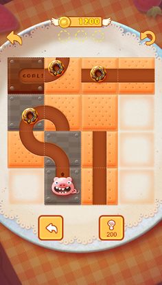 Pig Cookies: Slide Puzzle - Screenshot 4