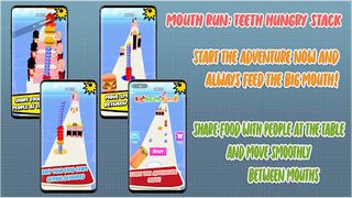 Mouth Run: Teeth Hungry Stack - Screenshot 1