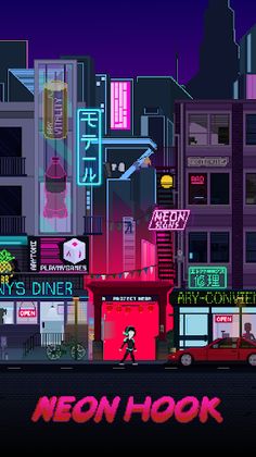 Neon Hook - Screenshot 2
