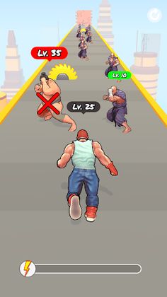 Mango Heroes: Fighting Race - Screenshot 2