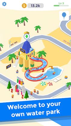 Idle Aqua Park - Screenshot 1