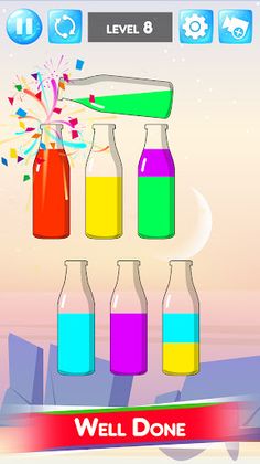 Water Sort Color Puzzle Games - Screenshot 1