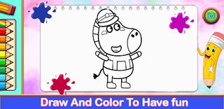 coloring wolfo book - Screenshot 2