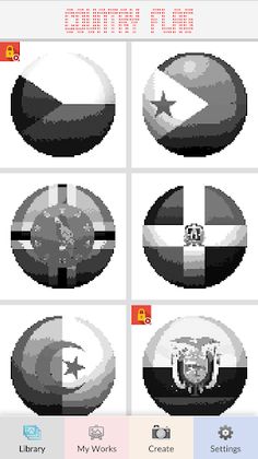 Country Flag Pixel Art - Screenshot 3