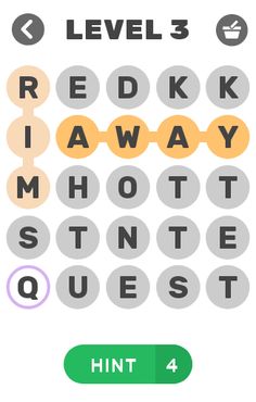 Puzzle Words English - Screenshot 3