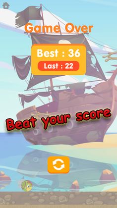Flappy Hero Pirate Bird - Screenshot 2