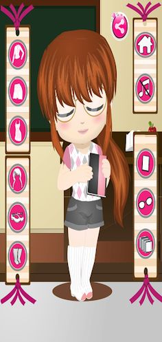 Adel's School Dress Up - Screenshot 1