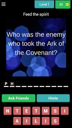 Feed your spirit - Bible Quiz - Screenshot 1