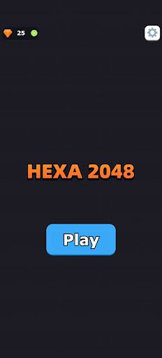 Hexa 2048 - Lucky Puzzle - Screenshot 1
