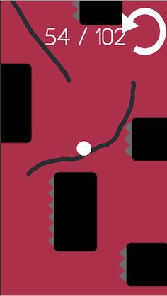Falling Ball 2D - Screenshot 1