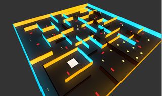 3D Neon Maze - Lite - Screenshot 3