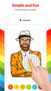 Color by Number for Adults - Screenshot 2