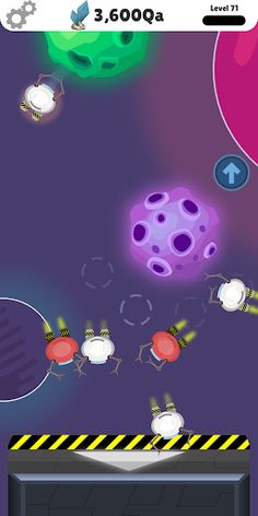 Idle Space Miner - idle space  - Screenshot 1