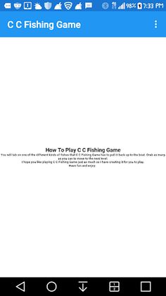 C C Fishing Game_3811974 - Screenshot 4