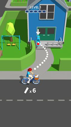 Paper Boy 3D - Screenshot 1