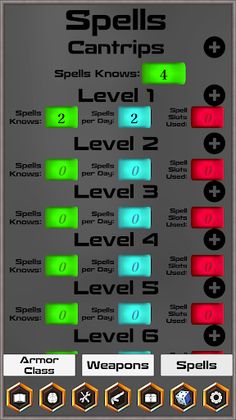 Star Explorer Character Sheet - Screenshot 3
