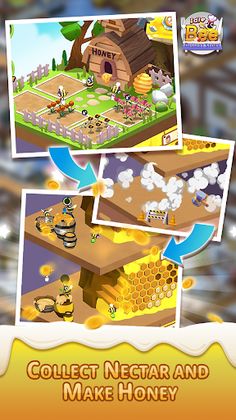 Idle Bee: Dessert Story - Screenshot 3
