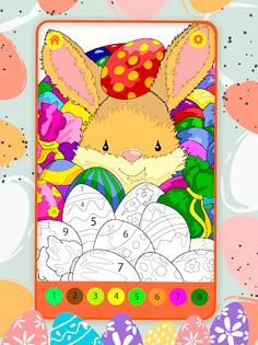 Honey Bunny Kids Coloring Book - Screenshot 1