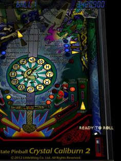 Pinball Crystal Caliburn II - Screenshot 1