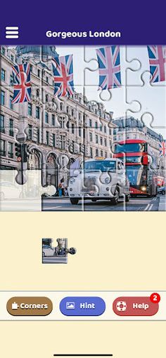 Gorgeous London Puzzle - Screenshot 2