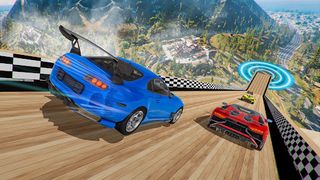Mega Ramp Car Stunts 3D Games - Screenshot 2