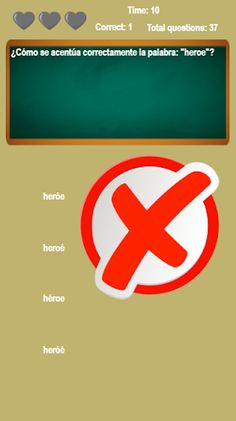 Los Acentos Juego Educativo - Screenshot 3