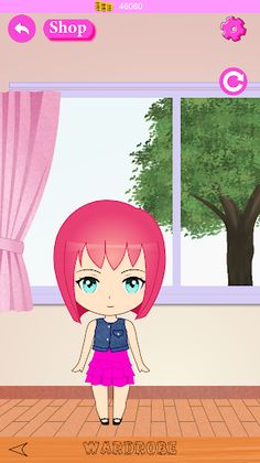 Chibi Anime Dress Up Game - Screenshot 1
