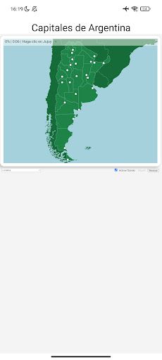 Capitales de Argentina Juego - Screenshot 1