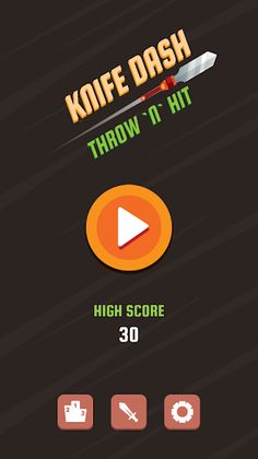 Knife Dash - Throw 'n' Hit - Screenshot 1