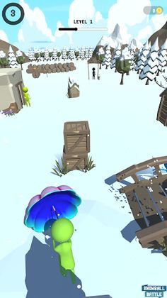 SnowBall Battle! - Screenshot 1