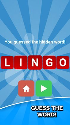 Lingo word game - Screenshot 1
