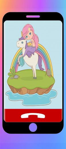 Fake Call - Unicorn & Princess - Screenshot 4