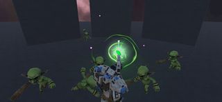 SciFiWarrior vs. Goblin - Screenshot 1
