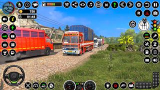 Cargo Truck Driving 3d Game - Screenshot 1