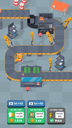 Pocket Idle Factory - Screenshot 2