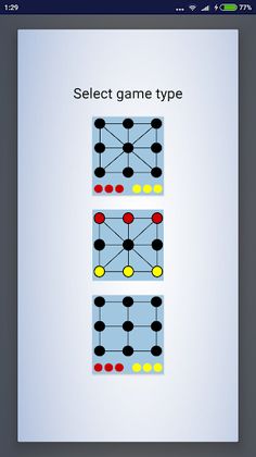 Three men's Morris (Three Game - Screenshot 2