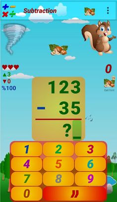 4 Operations Math Game - Screenshot 3
