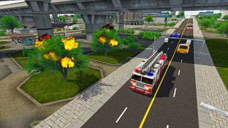 TruckX Firefighter - FireTruck - Screenshot 1